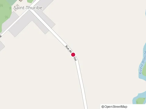 Location of Municipalité de Paroisse de St-Thuribe at 385 Rue Principale, Saint-Thuribe