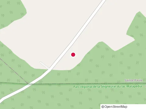 Location of Municipalité de Sainte-Paule at 102 Rue Banville, Sainte-Paule