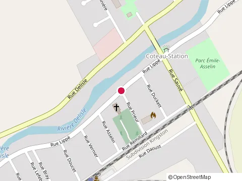 Location of Municipalite les Coteaux at 21 Rue Prieur, Les Coteaux