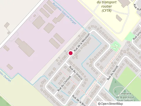 Location of Murs et Joints Belanger at 16600 Rue de la Mousson, Mirabel