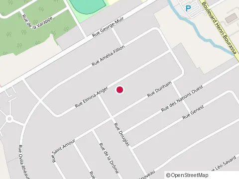 Location of Muse Atelier Musical at 129 Rue Elmina-Anger, Québec