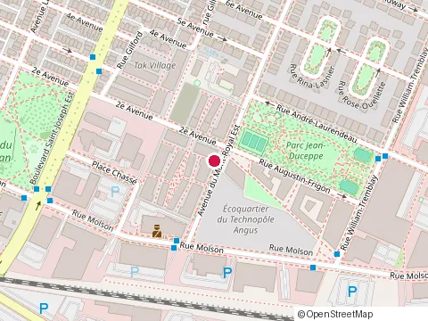 Location of Muv Condos at 5200 Rue Molson, Montréal