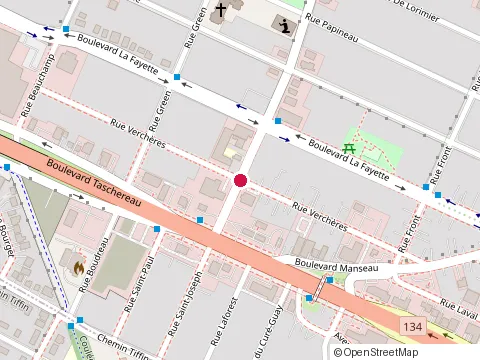 Location of Mw Auto Inc. at 1317 Sainte-Foy Blvd, Longueuil