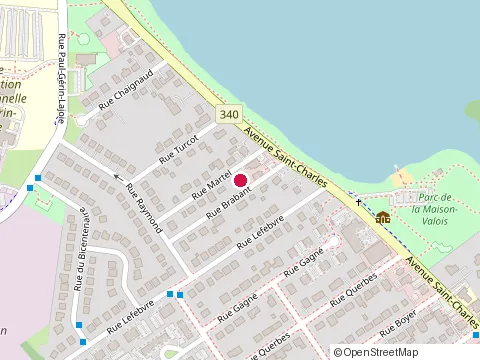 Location of Mykey Plus Construction at 735 Rue de l'Estérel, Québec