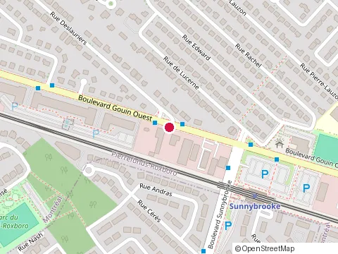 Location of Myrawculous Sweets at 9820 boulevard Gouin O, Pierrefonds