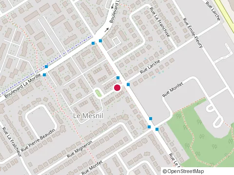 Location of Mzungu Shao at 1410 Rue Larche, Québec
