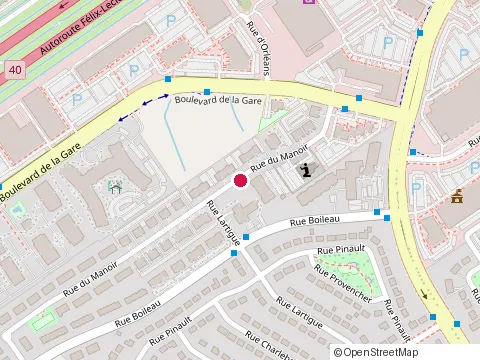 Location of N.I.C.E. Électrique at du Rue du Manoir 401-2570, Vaudreuil-Dorion