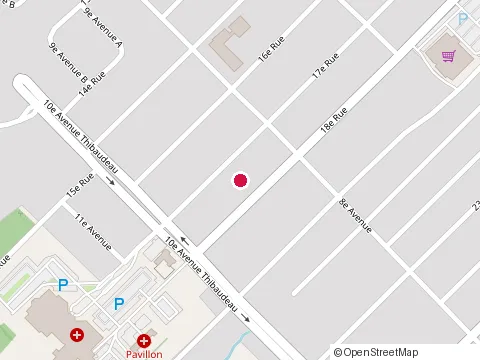 Location of Nadeau Maryse at 999 17E Rue, Saint-Georges