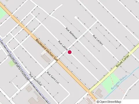 Location of Nadeau Norman at 529 Rue Labrecque, Sainte-Marie