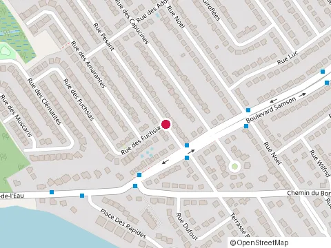 Location of Nadon & Frère Inc at 878 Rue Pesant, Laval