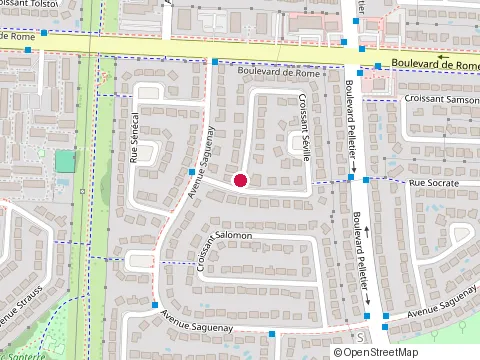 Location of Nadon & Nadon Lawyers Inc at 1515 Crois de Seville, Brossard