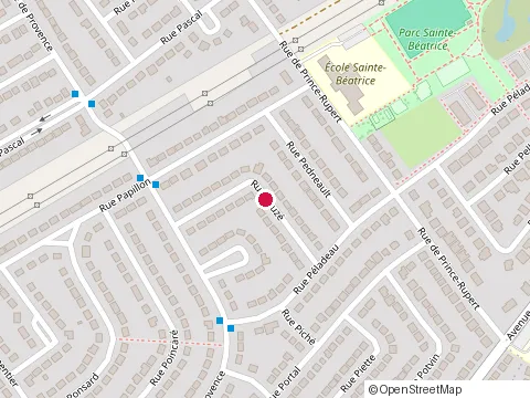Location of Nadon Carole Comptable Agree at 5288 Rue Pauze, Laval