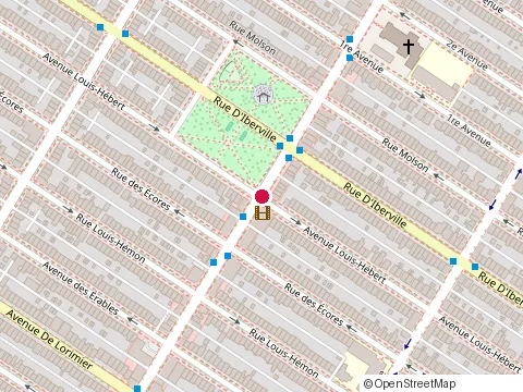 Location of Nancy Brule at 2383 Rue Beaubien E # 2, Montréal