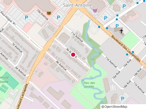 Location of Nantel Auto Electrique at 9 9 Avenue Loc 3, Saint-Jérôme