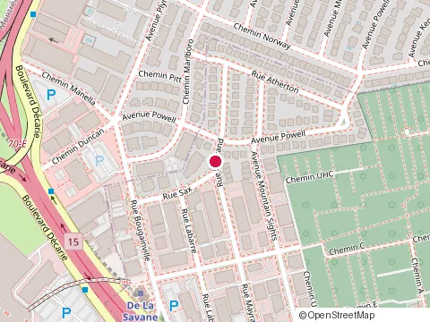 Location of Nanton Auto at 8365 Rue Mayrand, Montréal