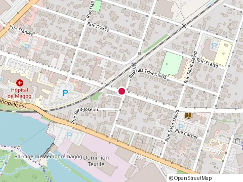 Location of Napa Autocare at 134 Rue Saint-Patrice E, Magog