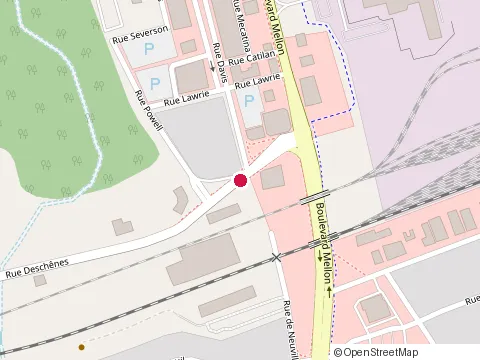Location of Napa Autocare at 2146 Rue Deschênes, Jonquière