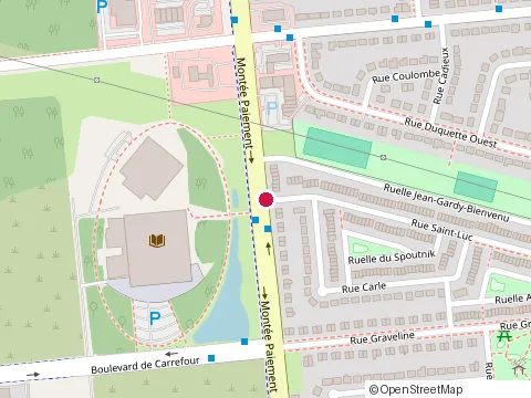 Location of Natasha Rice-Desnoyers at Rue Saint-Luc, Gatineau