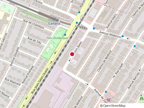 Location of Nation Lights at 212-2795 chemin Bates, Montréal