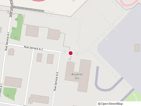 Location of National Excavation at 12350 Rue Service A-2, Mirabel