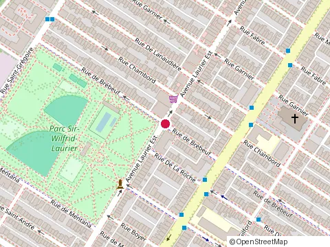 Location of Naturopathie du Plateau-Montréal at 5090 Rue de Brébeuf, Montréal