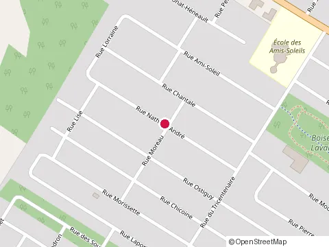 Location of Navaco Inc. at 330 Rue Nathalie Andree, Lavaltrie