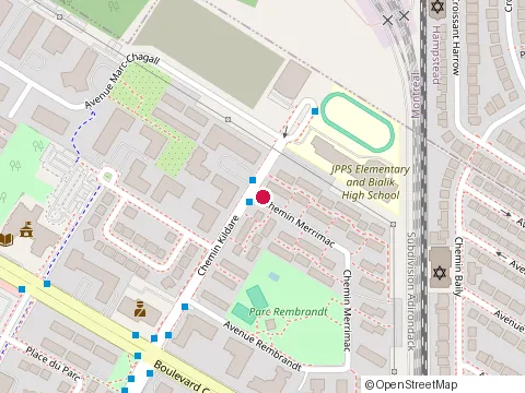 Location of Navedco Construction Inc at 5617 Chem. Merrimac, Côte Saint-Luc