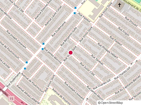 Location of Nazha Electrique Inc at 11440 Rue Suzor Coté, Montréal