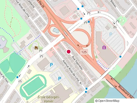 Location of Nc Plomberie Inc. at 859 Rue Papineau #3, Laval