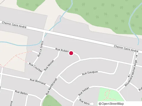 Location of Ncs Débouchage/Excavation - Nettoyage de Conduits Souterrains Inc. at 4140 Rue Rubens, Jonquière