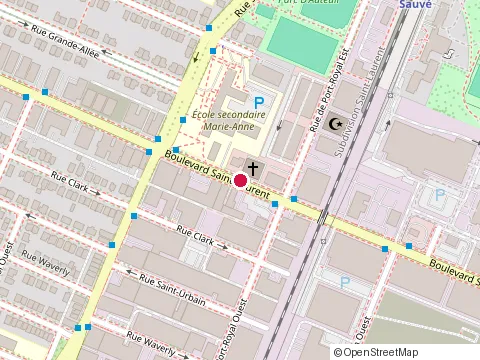 Location of Nd Sushi at 9717 boulevard Saint-Laurent, Montréal