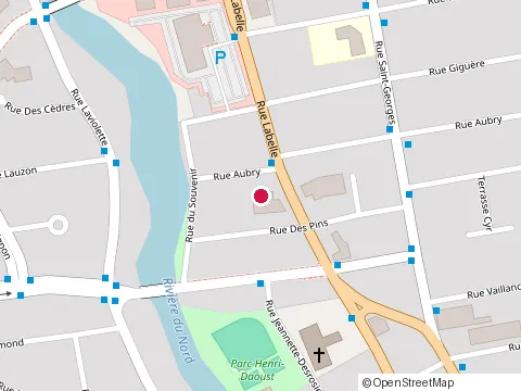 Location of Nelson Nadeau at 967 Rue Labelle, Saint-Jérôme