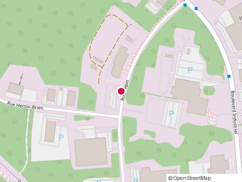 Location of Neptune Technologies&Bioressources Inc at 795 Pepin, Sherbrooke