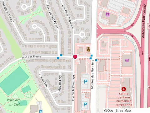 Location of Neurologie Terrebonne at 4583 Rue des Fleurs #207, Terrebonne
