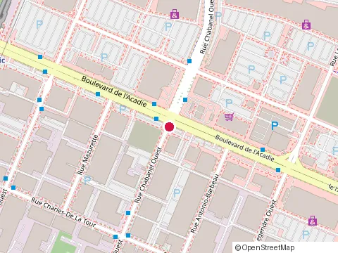Location of New Mondo Café at 9258 Bd de l'Acadie, Montréal