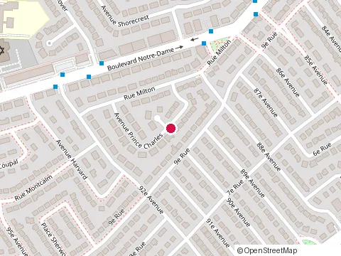 Location of New Star Club at 4195 Place Prince-Charles, Laval