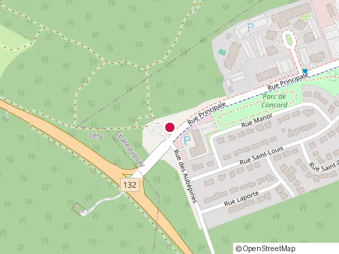 Location of Nexior Construction at 65 Rue Principale, Châteauguay