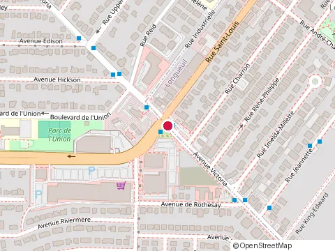 Location of Nguyen, Mélanie Dre at 1102 Avenue Victoria, Saint-Lambert