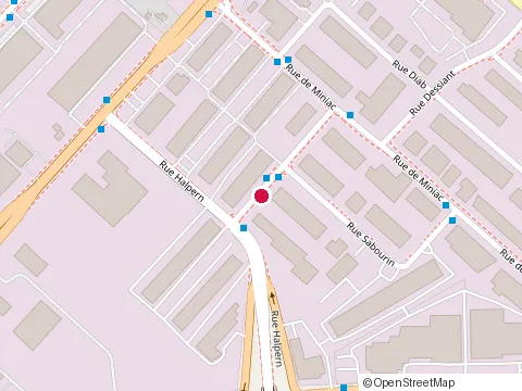 Location of Nhance West-Island at 2720 Rue Halpern, Montréal