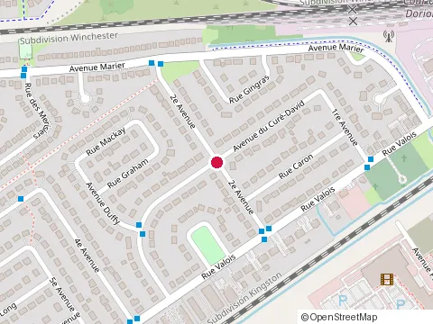 Location of Nic Masonry at 326 avenue du Curé-David, Vaudreuil-Dorion