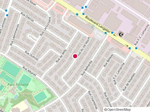 Location of Nicola Romano Construction at 6183 Rue Val-Marie, Saint-Léonard