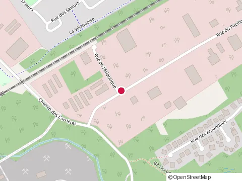Location of Nicolas Merel at A l'Arrière du Bâtiment Porte Avec Un Cœur 1391 Rue Shefford, Bromont