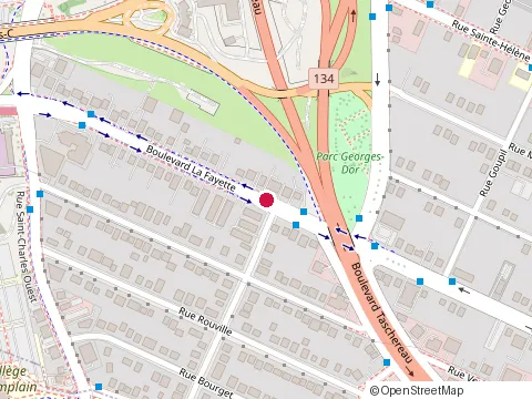 Location of Nicole Gauvin Avocate at 174 Bd la Fayette, Longueuil