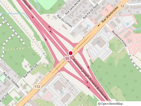 Location of Nissan Magog at 2799 Rue Sherbrooke, Magog