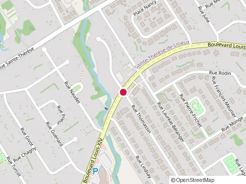 Location of Nk Proulx Inc at 115 Rue Thomassin, Québec