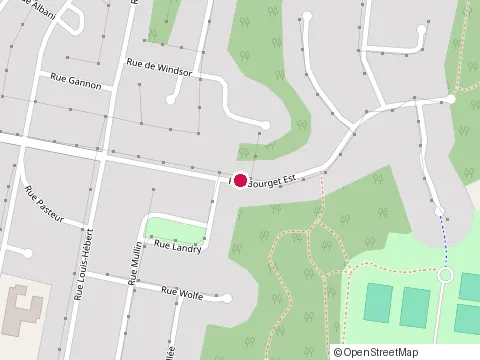 Location of Nokian at 376 Rue du Saphir, Granby