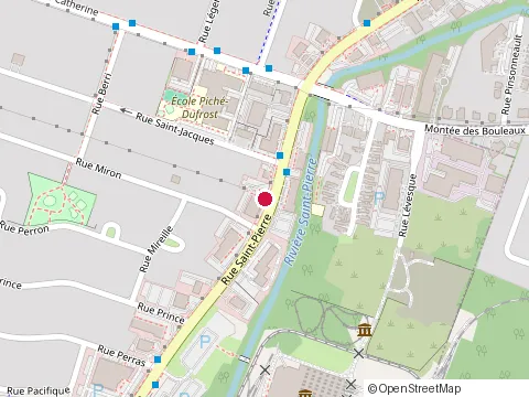 Location of Nord-Sud Toitures Inc at 26 Rue St-Jacques, Saint-Constant