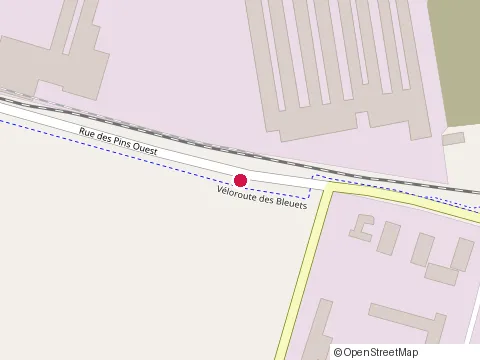 Location of Nordex at 105 Rue des Pins O, Alma