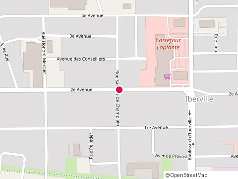 Location of Normandise (la) at 420 2E Av, Saint-Jean-sur-Richelieu