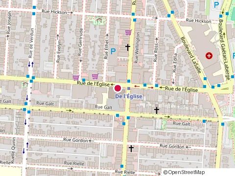 Location of North Royal Renovation Inc. at 356 Rue de l'Église, Verdun